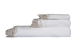 ROSALİN 30X50 HAVLU ECRU - 4