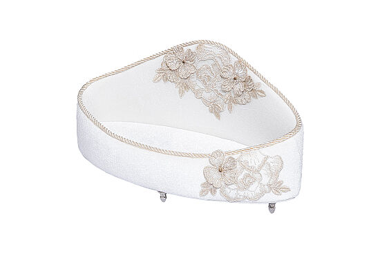 ROSALİN DEKORATİF OVAL KUTU - 2