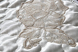 ROSALİN KUCUK HURC 40X60X20 KREM - 5