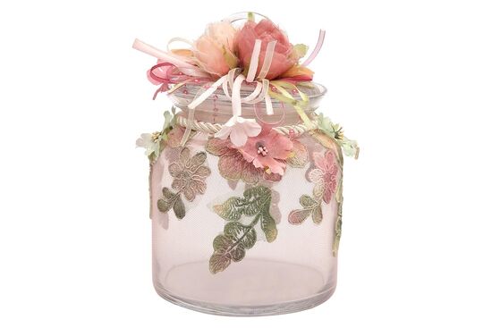 ROSE DREAM BUYUK KAVANOZ 11x11x19 cm - 1