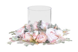 HOME SWEET HOME - ROSE DREAM YUVARLAK MUMLUK 45 CM SOMON