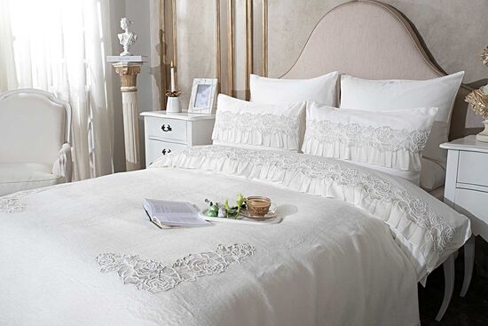 ROSE PERLA BATTANİYE EKRU 240x250cm