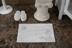 HOME SWEET HOME - ROSE PERLA PASPAS EKRU 40x60cm