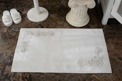 HOME SWEET HOME - ROSE PERLA PASPAS EKRU 80x140cm