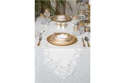 ROSE PERLA RUNNER EKRU 40x100cm - Thumbnail
