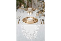ROSE PERLA RUNNER EKRU 40x120cm - Thumbnail