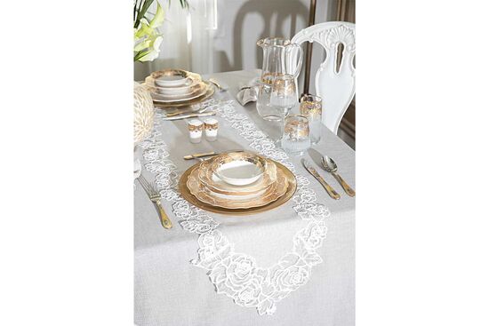 ROSE PERLA RUNNER TAS 40x100cm