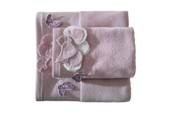 ROSELİ 30X50 HAVLU PEMBE - 4