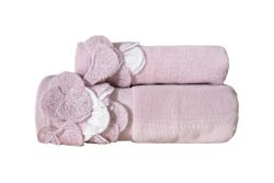 ROSELİ 30X50 HAVLU PEMBE - 2