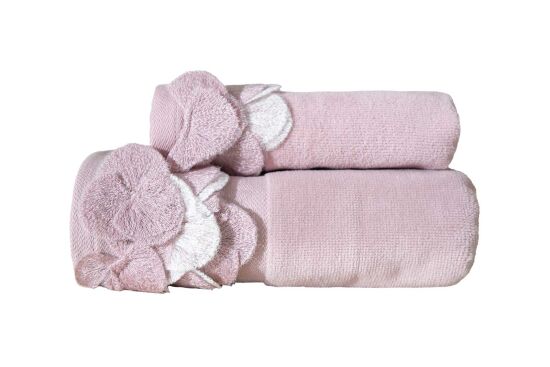 ROSELİ 30X50 HAVLU PEMBE - 2