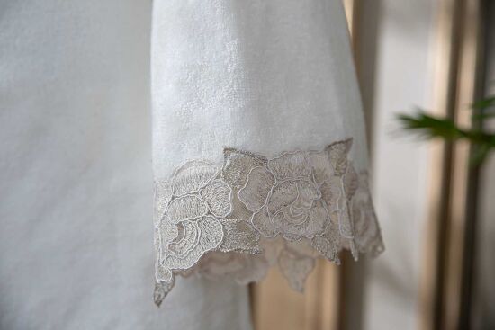 ROSELLE BORNOZ KREM l/xl BEDEN - 3