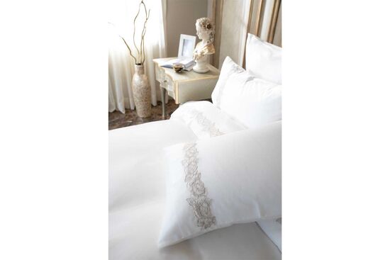ROSELLE NEVRESİM KREM KING SIZE 260x240cm 6 PRC