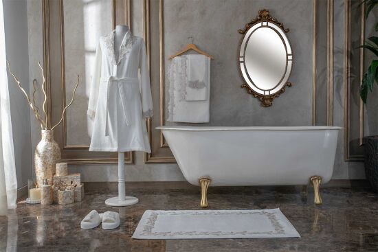 ROSELLE PASPAS KREM 40x60cm - 4