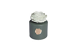 ROSENTA GÜL TAŞLI KOKU ŞİŞESİ 8x11,5 cm 200 CC YEŞİL - HSH-KRVN ORTAK