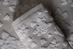 ROSLEY 30X50 CM HAVLU KREM - 4