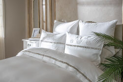 ROSLY NEVRESİM TAKIMI 200X220 CK 6 PRC KREM - KERVAN