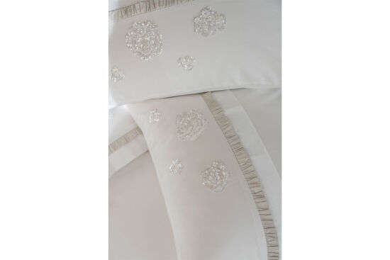 ROSLY NEVRESİM TAKIMI 200X220 CK 6 PRC KREM - 2