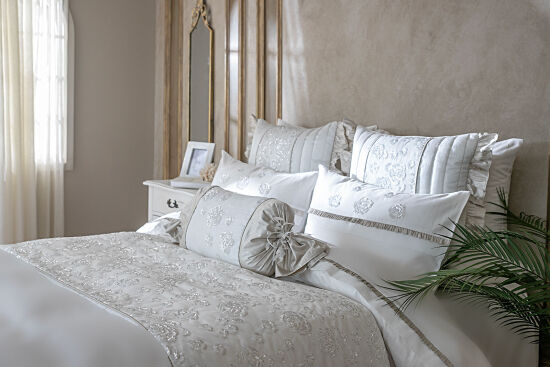 ROSLY ŞAL SET 65X240 4 PRC EKRU - 7