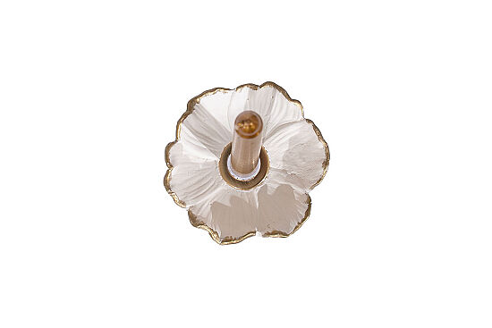 ROSSE MUMLU ŞAMDAN BÜYÜK EKRU/ALTIN 12X40 CM - 2