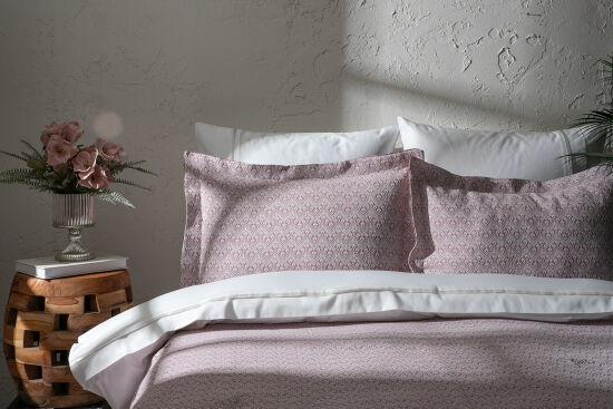 ROYEL PİKE-YATAK ÖRTÜSÜ 240x250 3 PRC GÜL KURUSU - 1