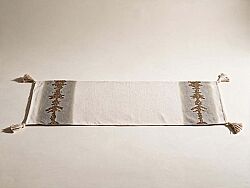 RUNNER 40x140 CM- KREM/YEŞİL - 2517 D TR - HSH-KRVN ORTAK