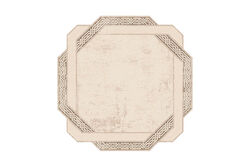 RUNTE HALI 75425B_A09_72 160x160 cm KREM/KAHVE