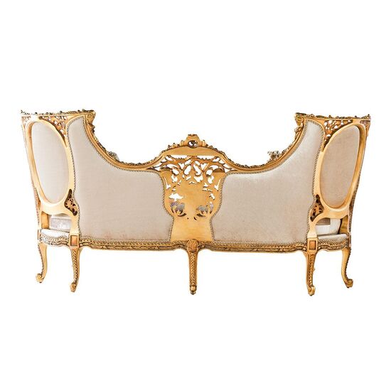 S113 UCLU KOLTUK VARAKLI OYMALI 219x83x107cm 611MFF - 3