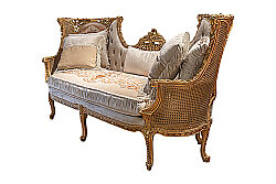 S113 UCLU KOLTUK VARAKLI OYMALI 219x83x107cm 611MFF - 2