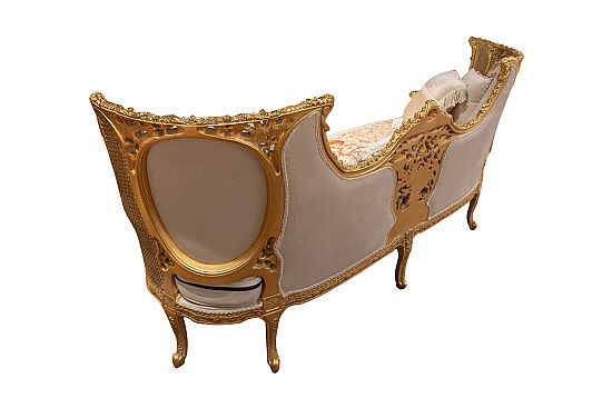 S113 UCLU KOLTUK VARAKLI OYMALI 219x83x107cm 611MFF - 3