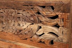 SAE-17-372 AYAKKABILIK OYMALI 3 RAFLI 99x39x142cm - 6