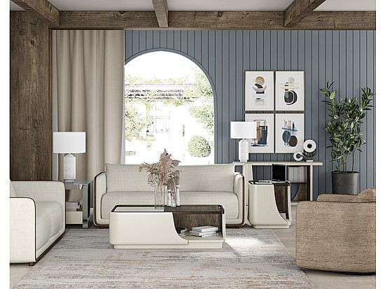 SAGRADA ÜÇLÜ KOLTUK KREM 99x219x72cm 764501-5403 - 6