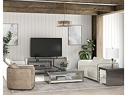 SAGRADA ÜÇLÜ KOLTUK KREM 99x219x72cm 764501-5403 - 7