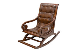 SALLANAN SANDALYE KAHVE 61x115x98cm ICS23 - 2