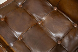 SALLANAN SANDALYE KAHVE 61x115x98cm ICS23 - 4