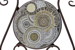 SANDALYE KAHVE 37x35x89cm JF230998 - 3