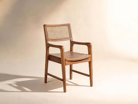 SANDALYE KOLLU 52x57x88cm RK206 - 1