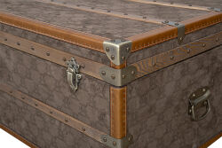 SANDIK DERi 67x138x43cm T0169 B65 CUBA BROWN - 3