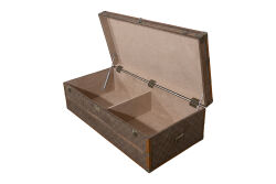 SANDIK DERi 67x138x43cm T0169 B65 CUBA BROWN - 6