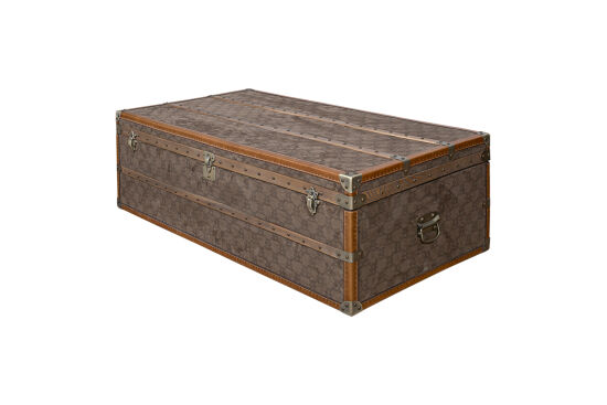 SANDIK DERi 67x138x43cm T0169 B65 CUBA BROWN - 2