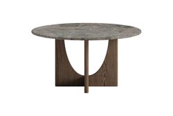 SANTORINI YUVARLAK YEMEK MASASI 150x76cm DT249135-GY - YEMEK MASASI