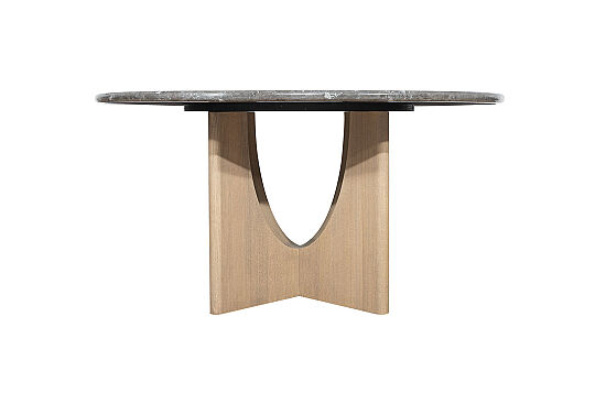 SANTORINI YUVARLAK YEMEK MASASI 150x76cm DT249135-GY - 5