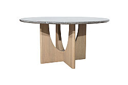 SANTORINI YUVARLAK YEMEK MASASI 150x76cm DT249135-GY - 4