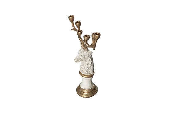 SD24 GEYIK SAMDAN BUYUK 48x33 cm GOLD-KREM