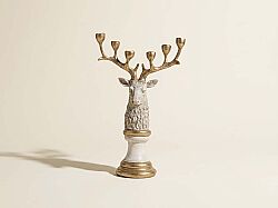 GEYIK SAMDAN BUYUK 48x33 cm GOLD-KREM SD24 - KERVAN