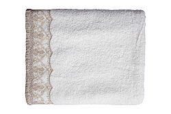 SERAY 90X150 HAVLU ECRU - 1