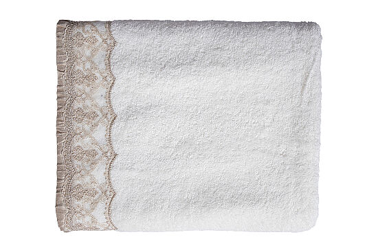 SERAY 90X150 HAVLU ECRU - 1