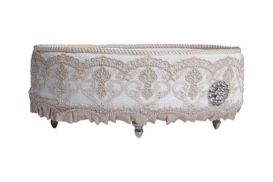 SERAY DEKORATİF OVAL KUTU - 1