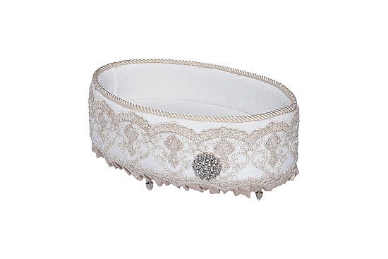 SERAY DEKORATİF OVAL KUTU - 3