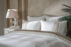 SERAY NEVRESIM TAKIMI 260X240 KING SIZE 6 PRC ECRU - 2