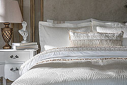 SERAY PİKE TAKIMI 240X250 CK 4 PRC ECRU - 1